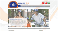 Desktop Screenshot of colonieems.org